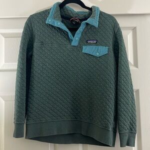 Patagonia quilted sweatshirt